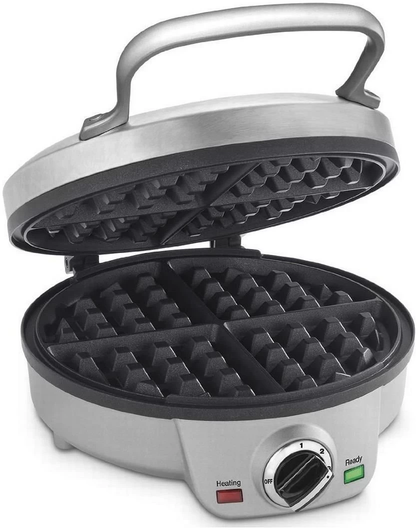 Cuisinart 4-Slice Square Belgian Waffle Maker | Round - Image 5