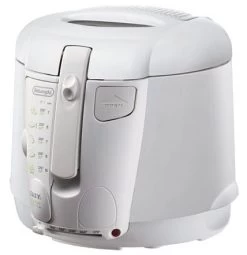 DeLonghi De'Longhi Deep Fryer - Cool Touch Deep Fryer 2.2 Lb Oil Drain - White