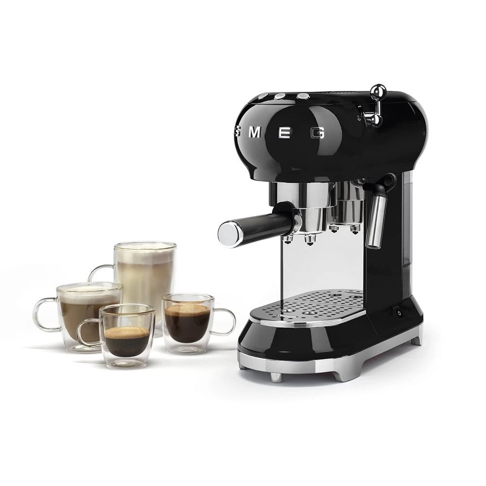 SMEG Espresso Machine | Black - Image 2