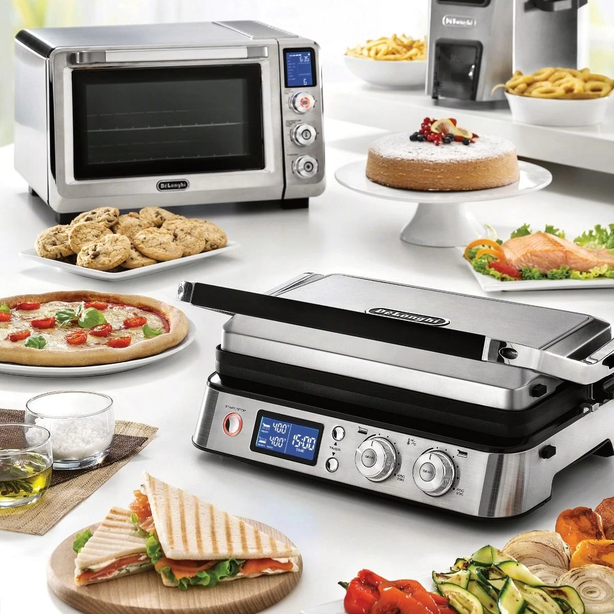 DeLonghi De'Longhi Livenza Combination Contact Grill & Open BBQ - Image 2