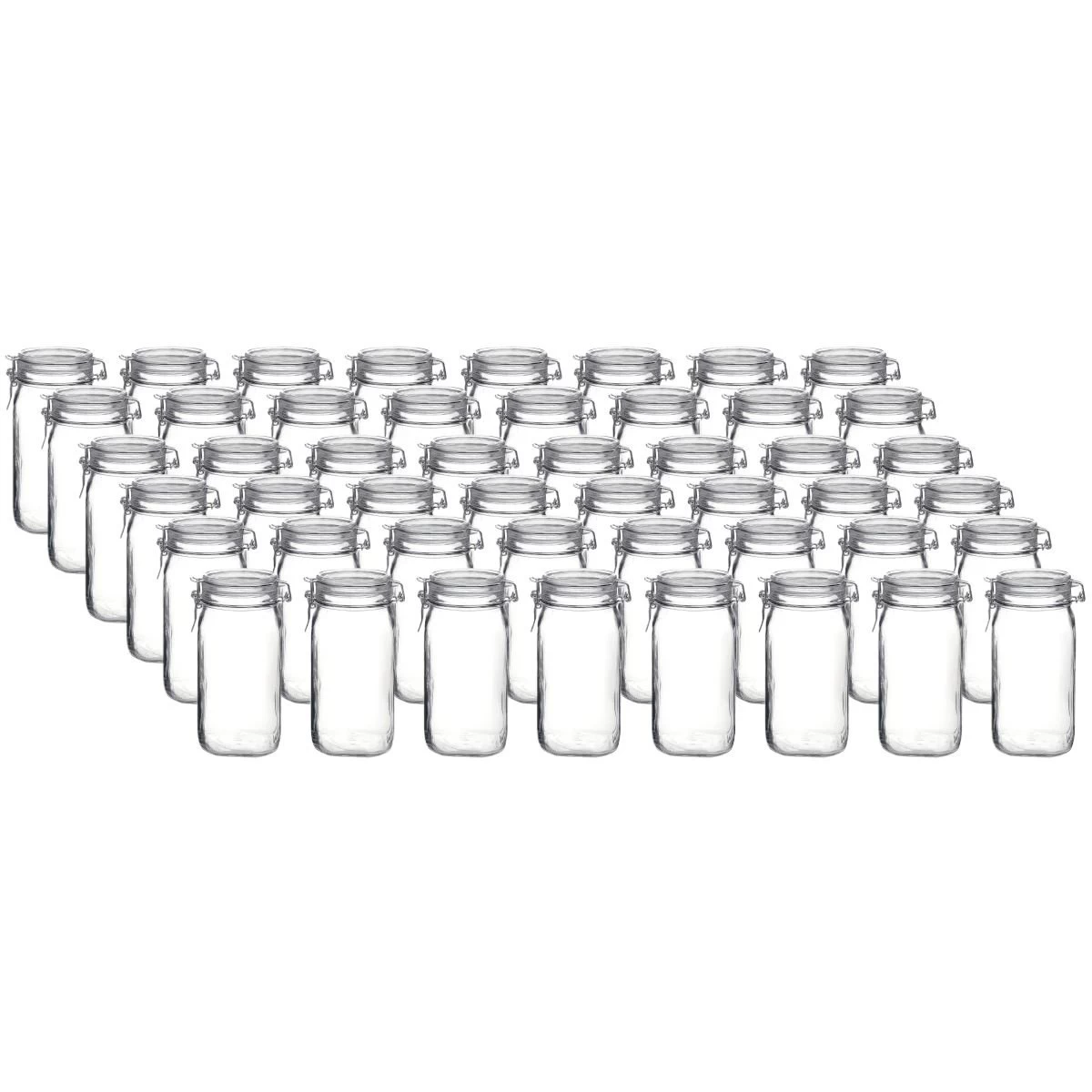 Bormioli Rocco 1.5L Swing Top Fido Canning Jar | Set Of 48