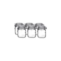 Bormioli Rocco 0.75L Swing Top Fido Canning Jars | 6-pack