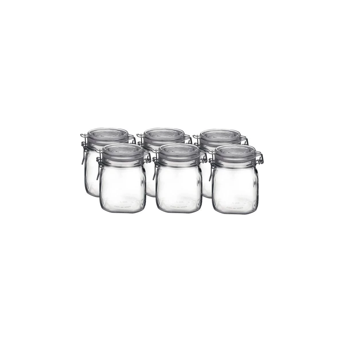 Bormioli Rocco 0.75L Swing Top Fido Canning Jars | 6-pack