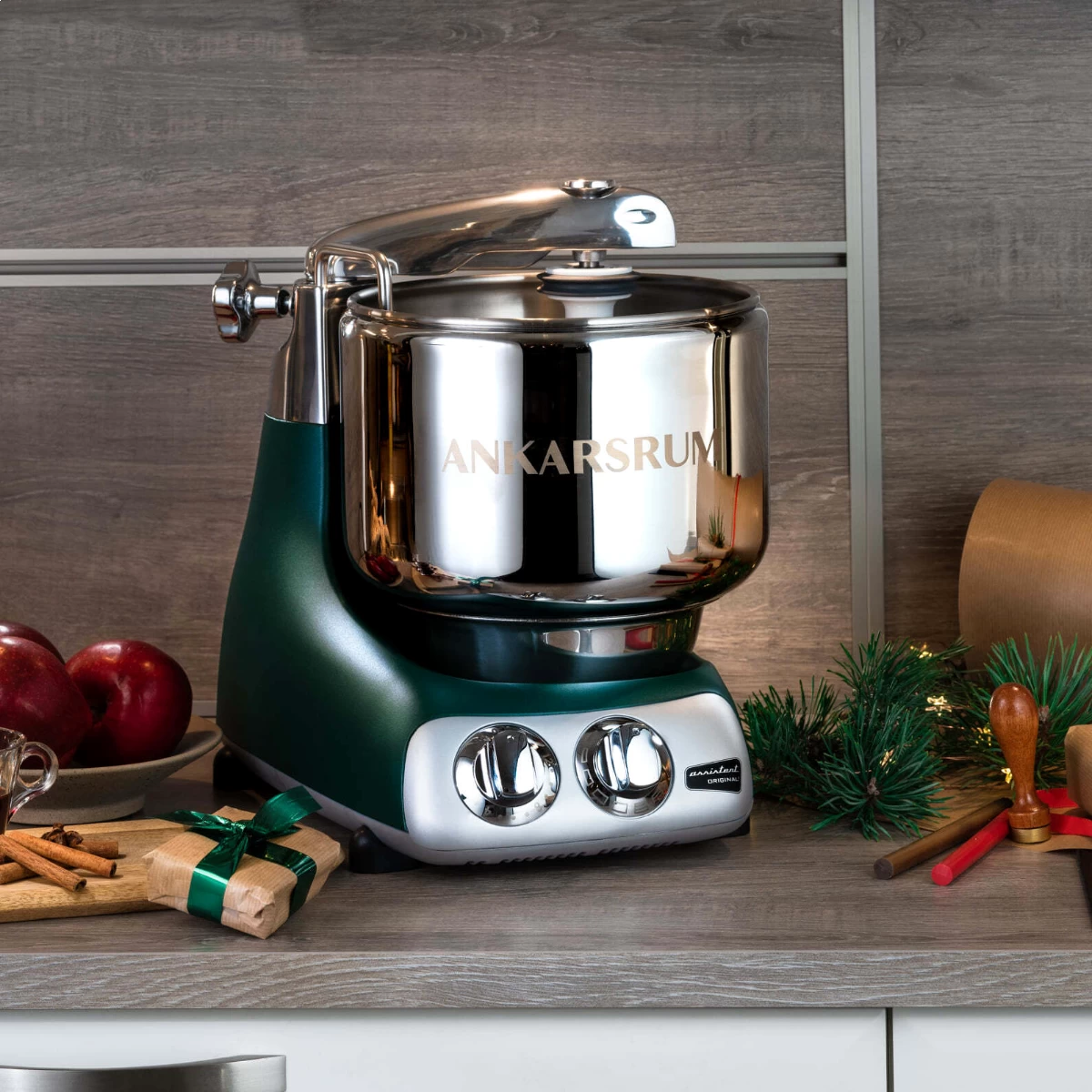 Ankarsrum Original 6230 Model Stand Mixer | Forest Green - Image 6
