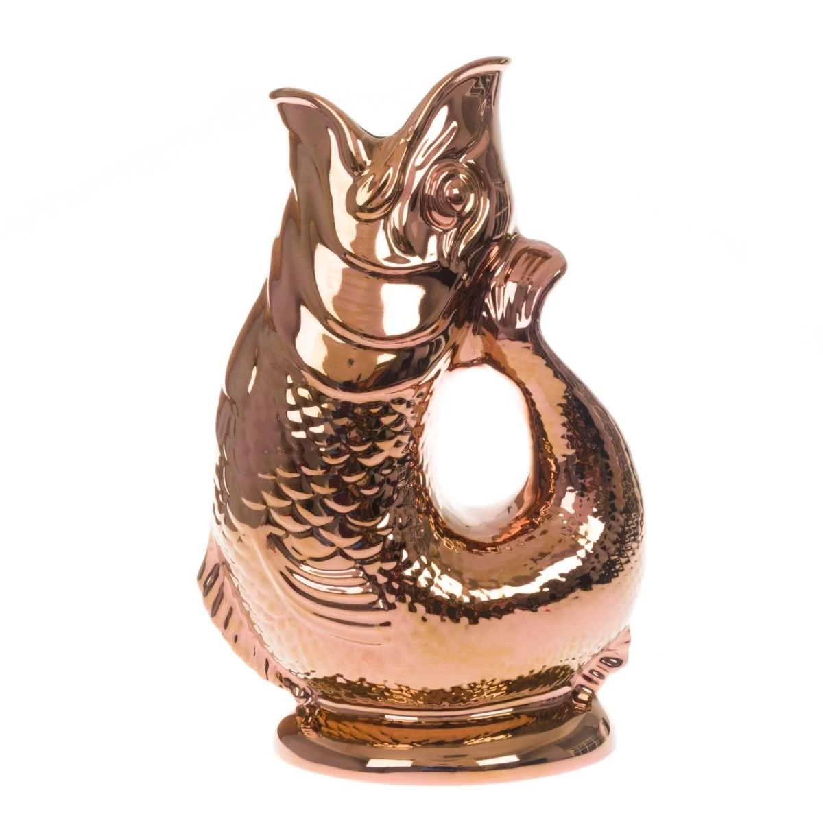 Wade Ceramics Extra Large Gluggle Jug | Copper