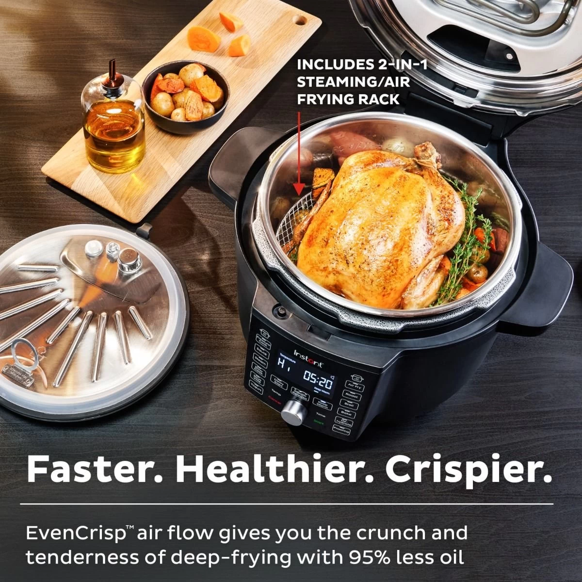 Instant Pot Duo Crisp With Ultimate Lid | 6-Quart - Image 2
