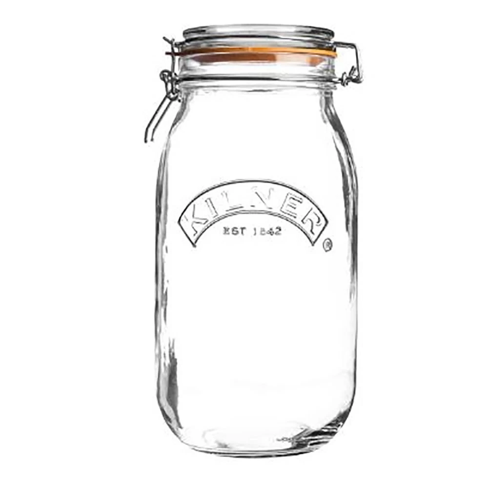 Kilner Swing Top Round Glass Jars (Set Of 6) | 3L - Image 2