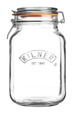 Kilner Swing Top Square Glass Jar | 2L