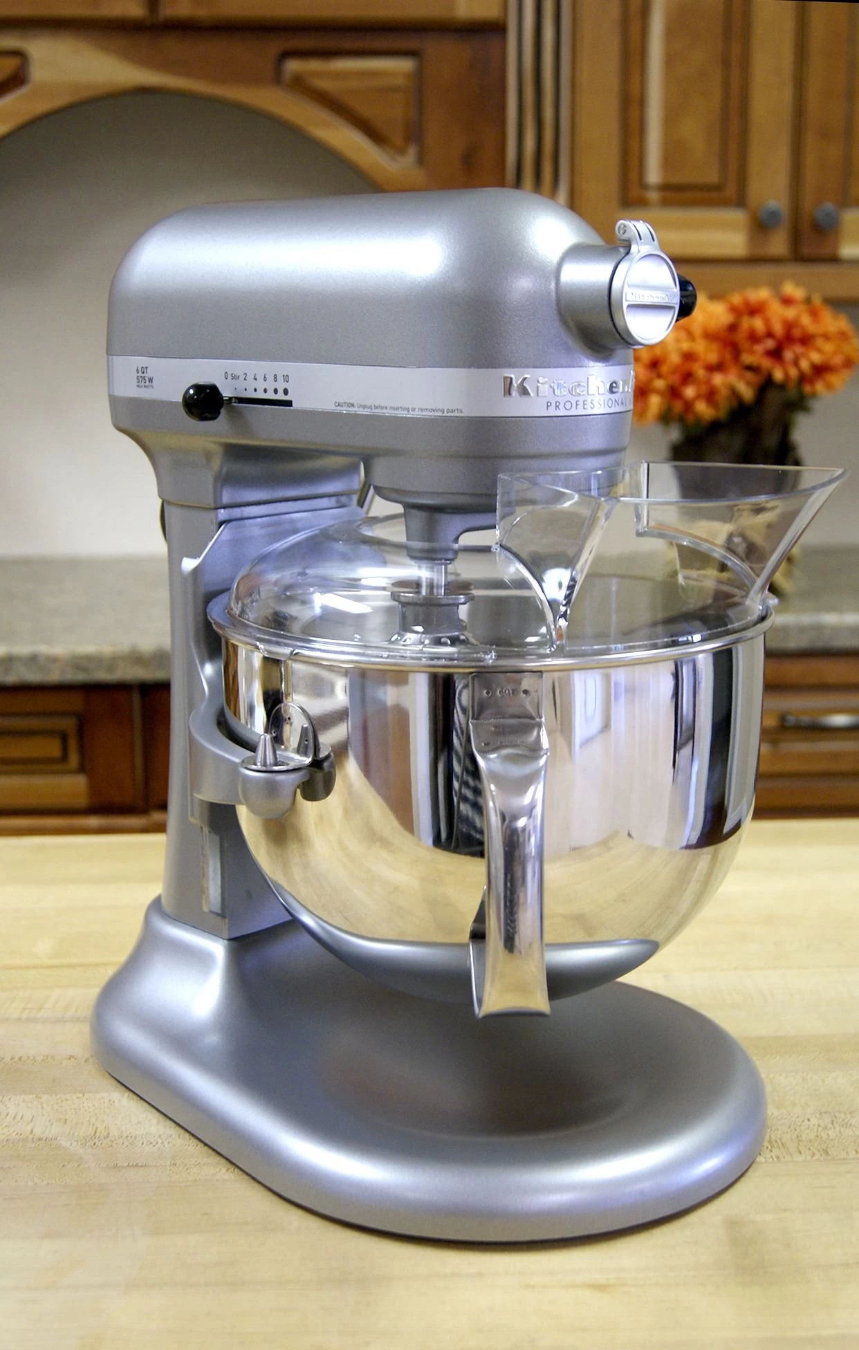 KitchenAid 6-Quart Pro 600 Bowl-Lift Stand Mixer | Silver - Image 3