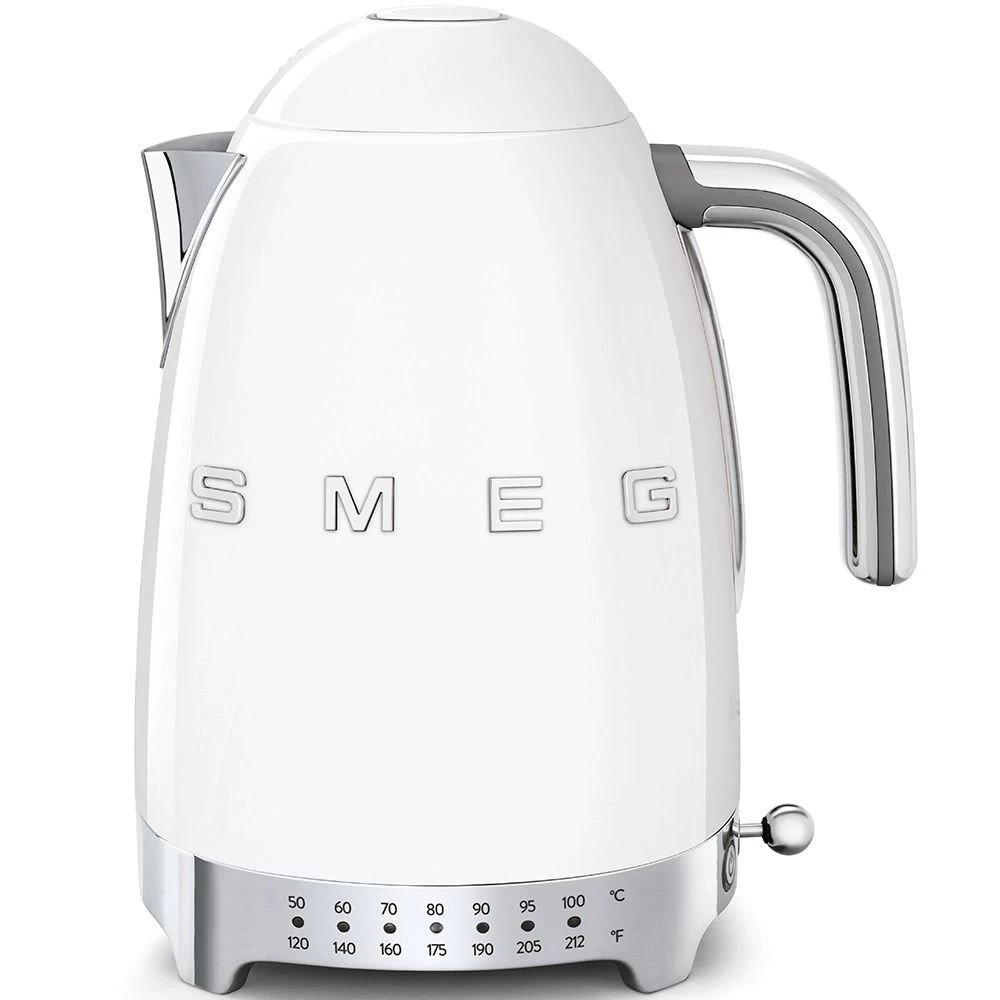 SMEG Variable Temperature Electric Water Kettle | White