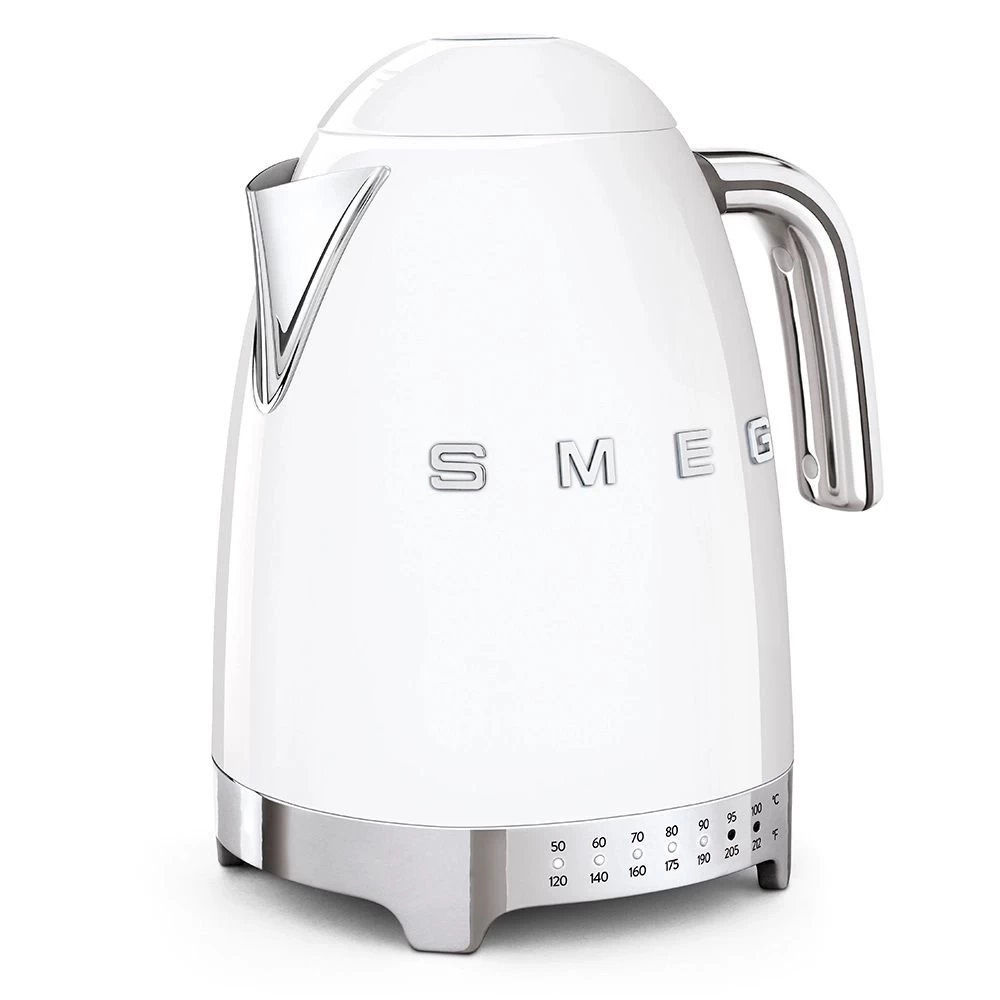 SMEG Variable Temperature Electric Water Kettle | White - Image 2