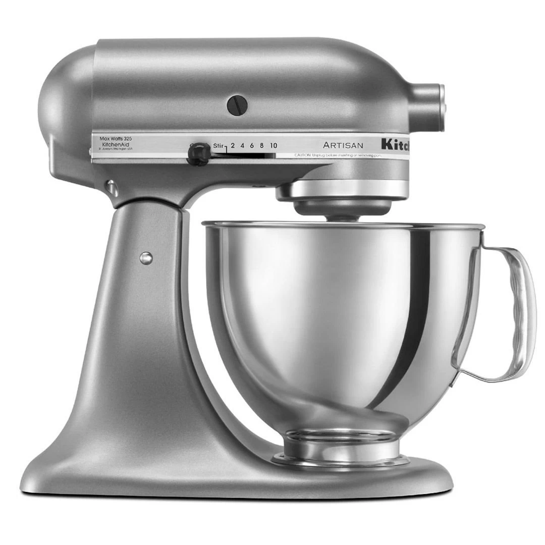 KitchenAid 5-Quart Artisan Tilt-Head Stand Mixer | Contour Silver