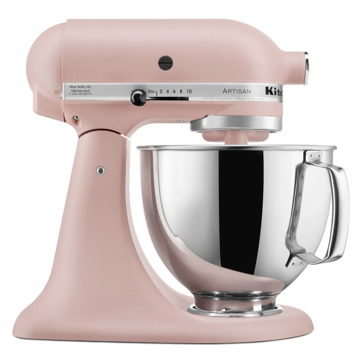 KitchenAid 5-Quart Artisan Tilt-Head Stand Mixer | Feather Pink