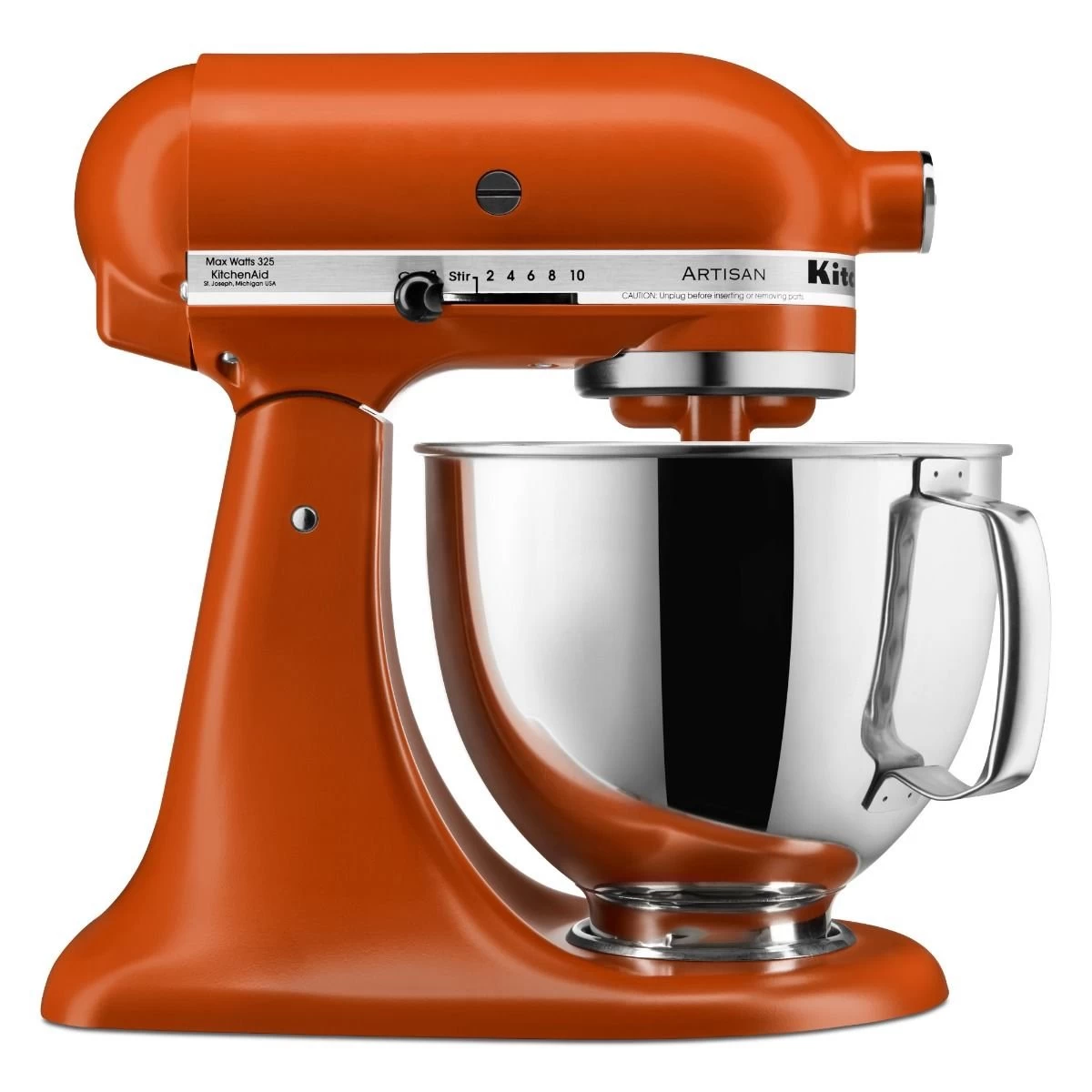 KitchenAid 5-Quart Artisan Tilt-Head Stand Mixer | Scorched Orange