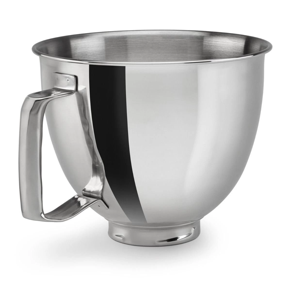 KitchenAid 3.5-Quart Flared Polished Stainless Steel Bowl + Flex Edge Beater | Fits 3.5-Quart KitchenAid Artisan Mini Tilt-Head Stand Mixers - Image 2