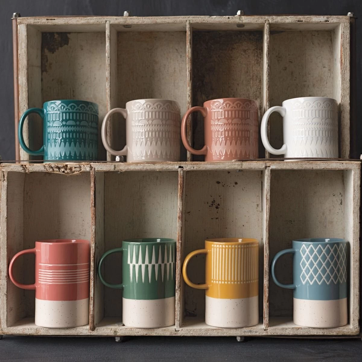 Danica Heirloom 14oz Etch Mug | Jade - Image 2