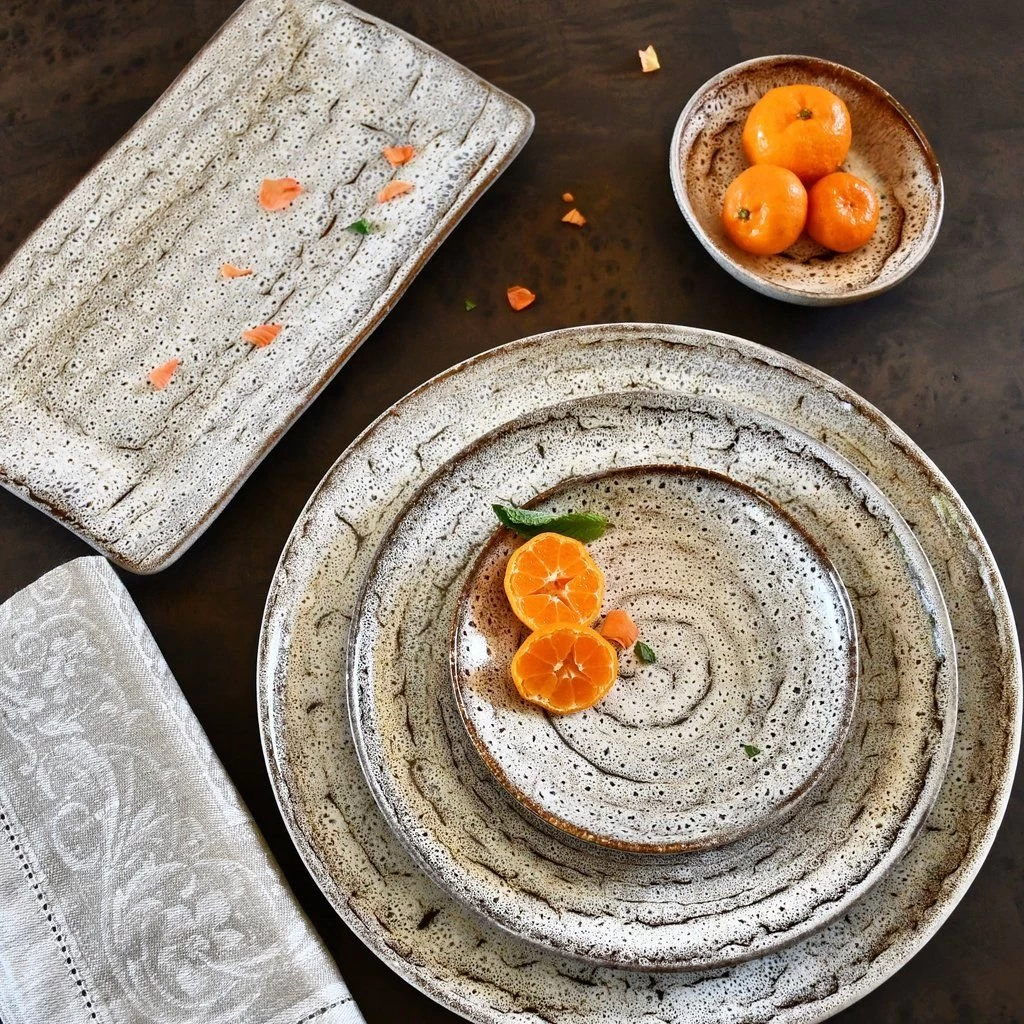 Carmel Ceramica Truffle 6" Appetizer Plate - Image 3