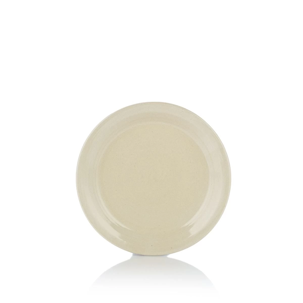 Martinez Pottery Hand Turned Stoneware Dinner Plate | Natural