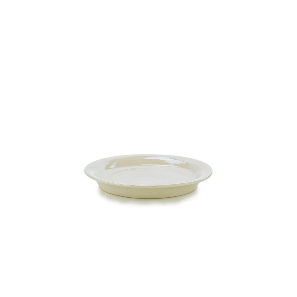 Martinez Pottery Hand Turned Stoneware Salad Plate | Natural - Image 2