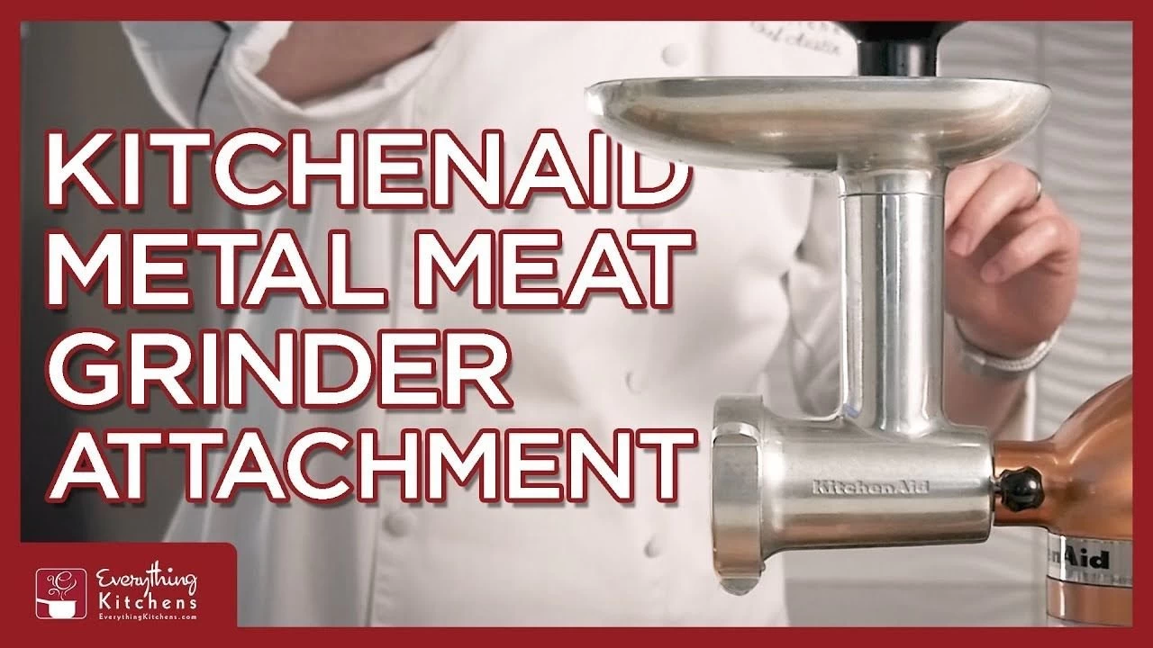 KitchenAid Metal Food Grinder Attachment - Image 4