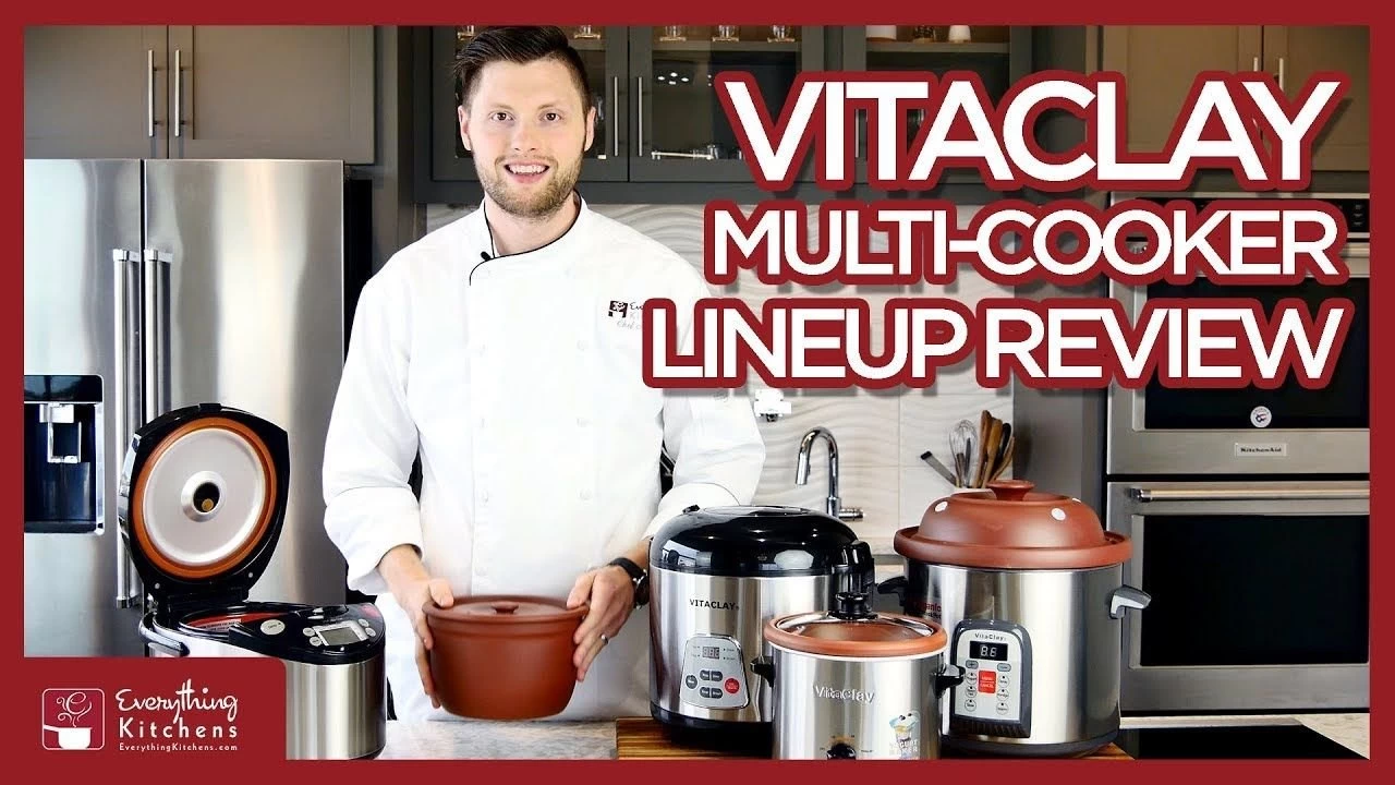 VitaClay 2-in-1 Rice Slow Cooker & Clay Insert - Round, 6-cup / 3.2-Quart - Image 2