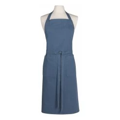 Danica Heirloom 28" X 36" Stonewash Apron | Midnight Blue