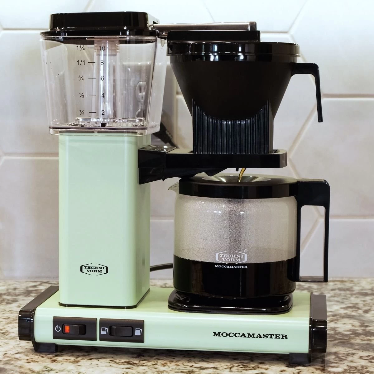 Moccamaster KBGV Automatic Drip Stop Coffee Maker (40 Oz Glass Carafe) | Pistachio - Image 5