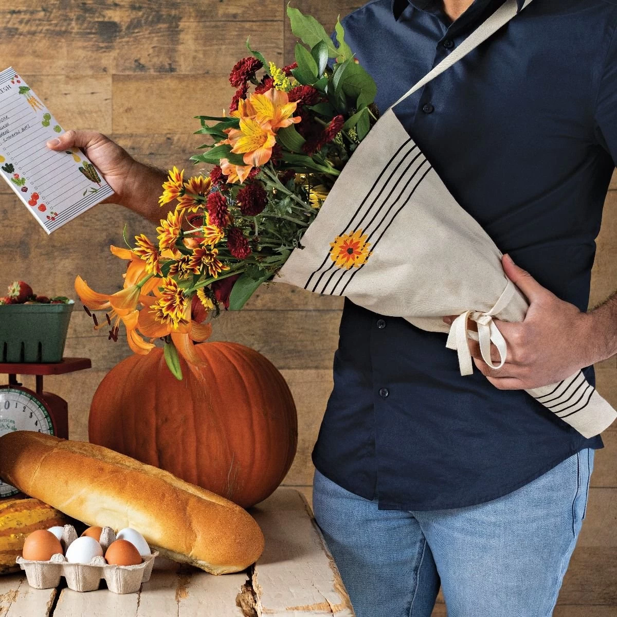 Now Designs By Danica Bouquet Tote | Farmers Market - Image 2