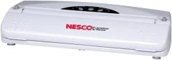 Nesco VS-01 Food Vacuum Sealer + Storage Bags | White