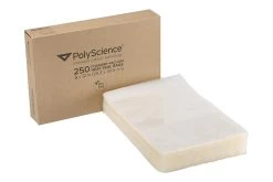 PolyScience 250 Ct Chamber Vacuum Sealer Cook-In Bags - 8" X 12"