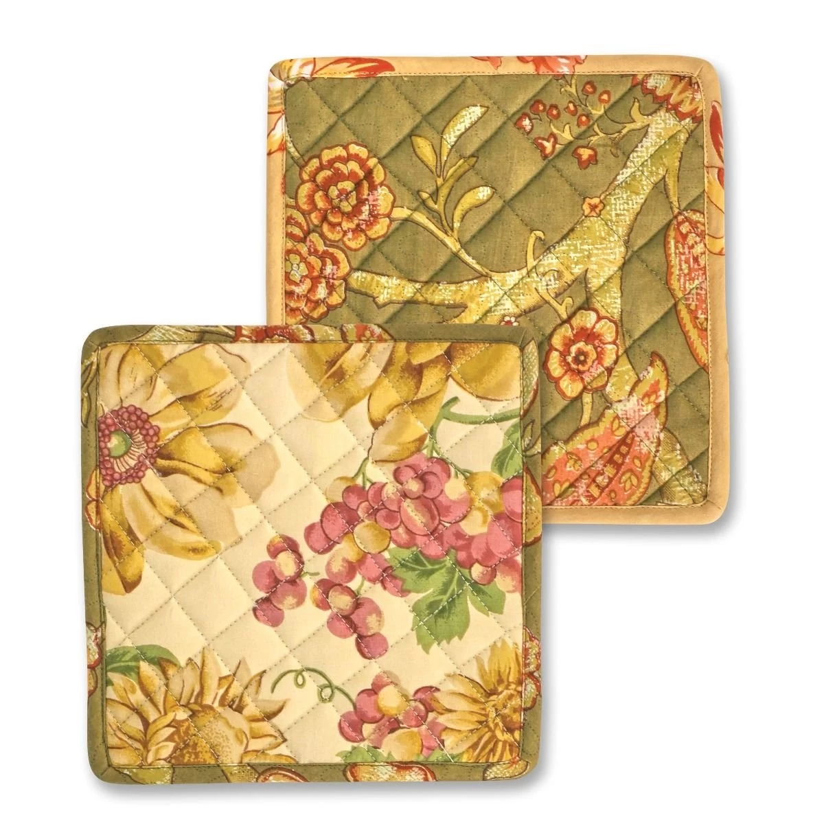 April Cornell Potholders (Set Of 2) | Pumpkin Hollow Patchwork
