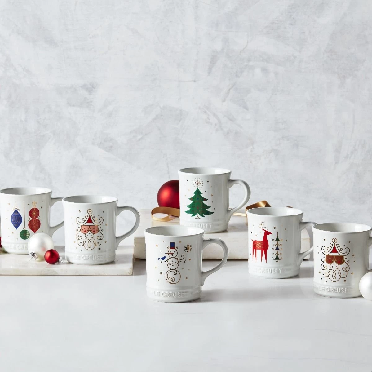 Le Creuset 14oz Mug | Noel (Santa #1) - Image 4