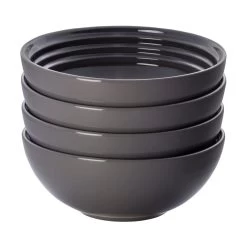Le Creuset 22oz Soup Bowls - Set Of 4 | Oyster Grey