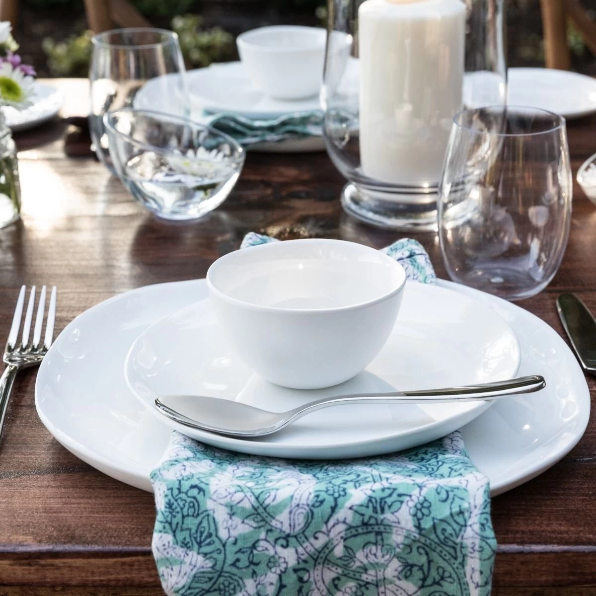 Fortessa Sandia Melamine 6" Cereal Bowl | Bianco - Image 3