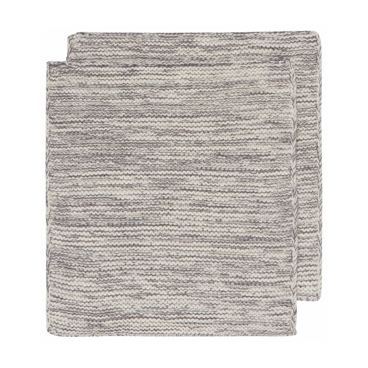 Danica Heirloom 8" X 8" Knit Dishcloths (Set Of 2) | Shadow
