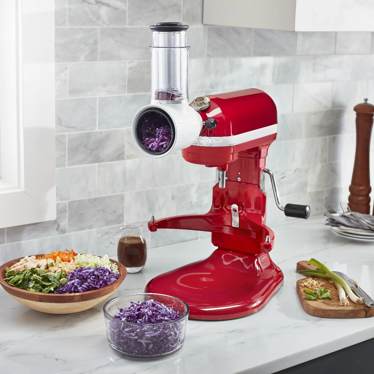 KitchenAid Refurbished Fresh Prep Slicer/Shredder Attachment - Image 9