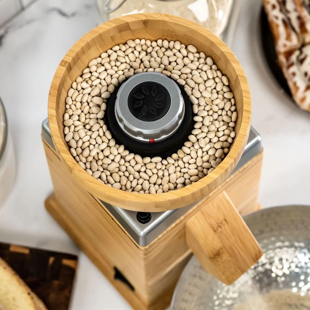 NutriMill Harvest Grain Mill | Silver - Image 3