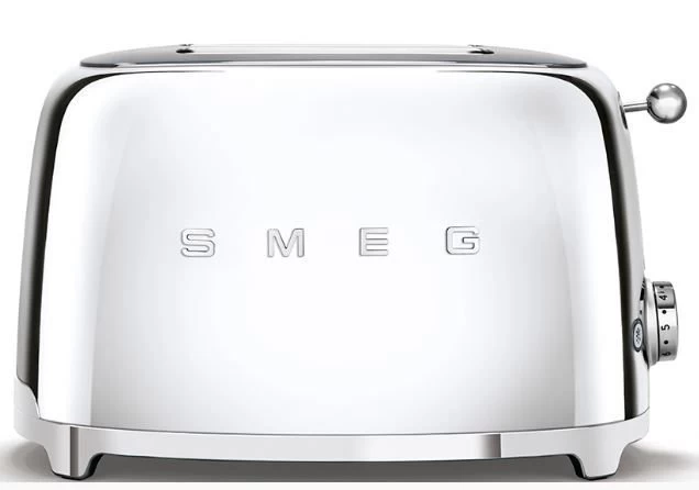 SMEG 2-Slice Toaster | Chrome - Image 2
