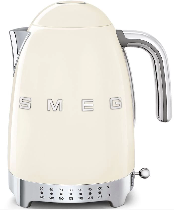 SMEG Variable Temperature Electric Water Kettle | Cream