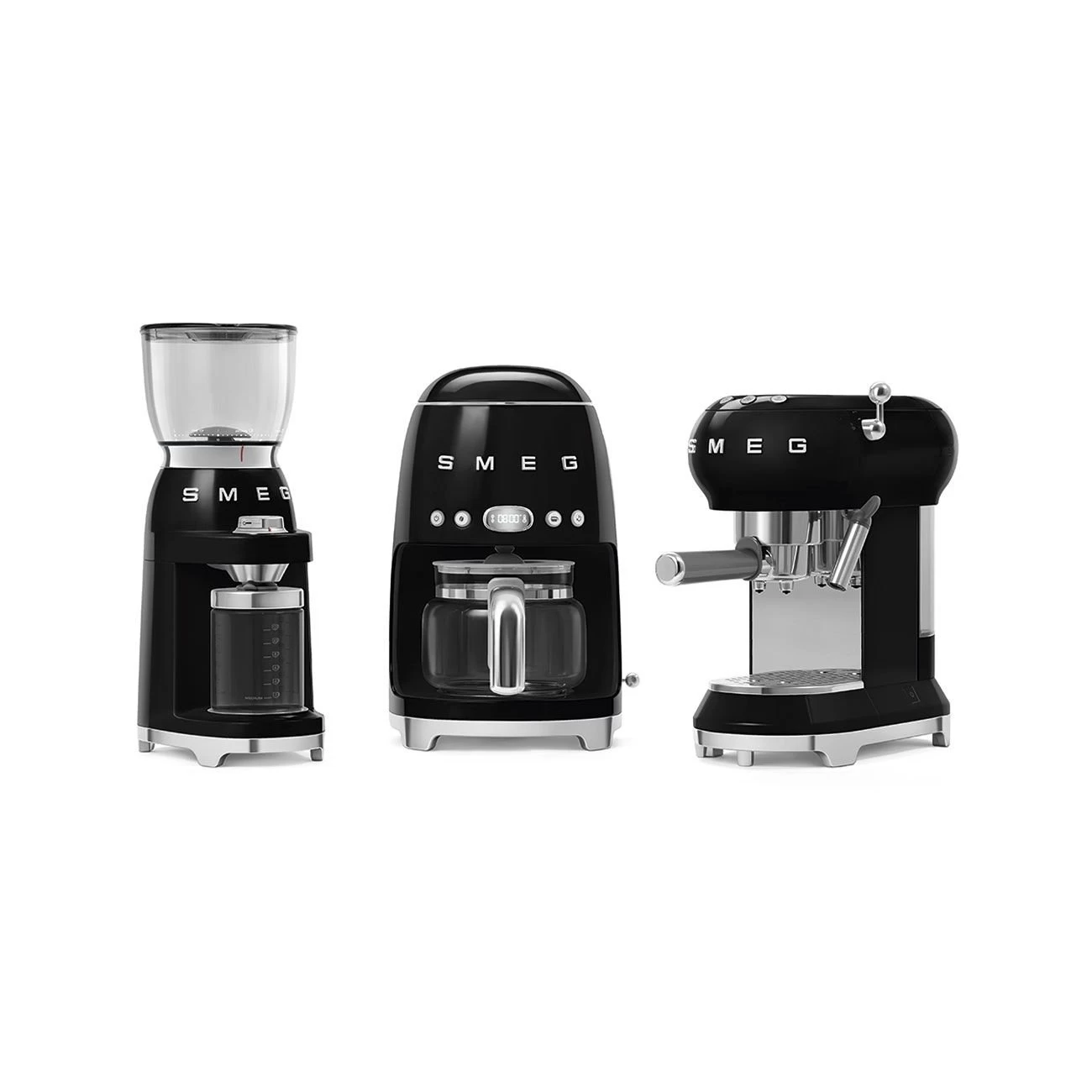 SMEG Coffee Grinder | Black - Image 2