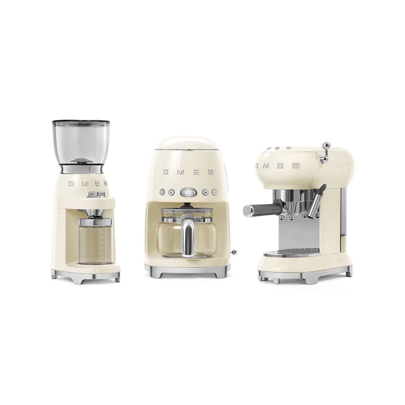 SMEG Coffee Grinder | Cream - Image 2