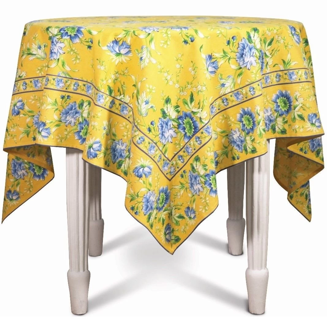 April Cornell 60" X 90" Music Dining Tablecloth | Gold