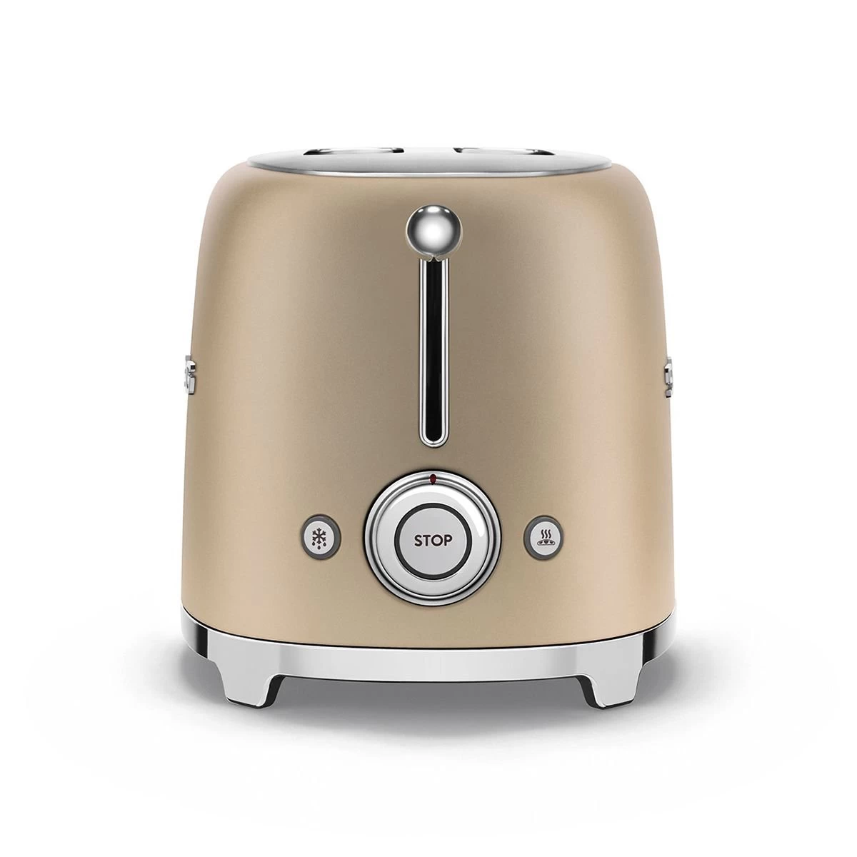 SMEG 2-Slice Toaster | Matte Champagne - Image 2