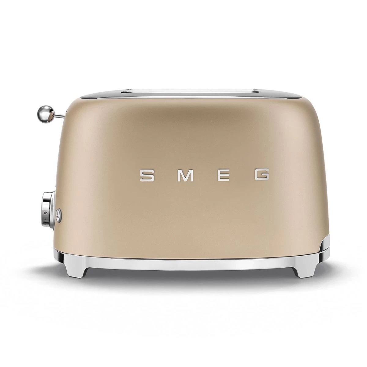 SMEG 2-Slice Toaster | Matte Champagne - Image 3