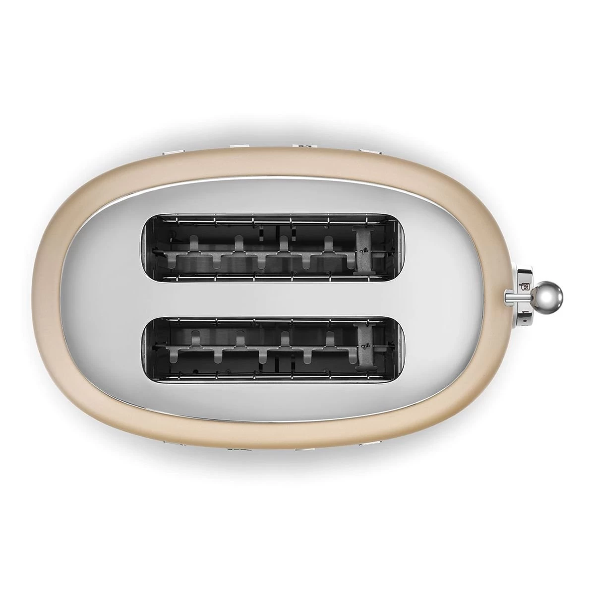 SMEG 2-Slice Toaster | Matte Champagne - Image 5