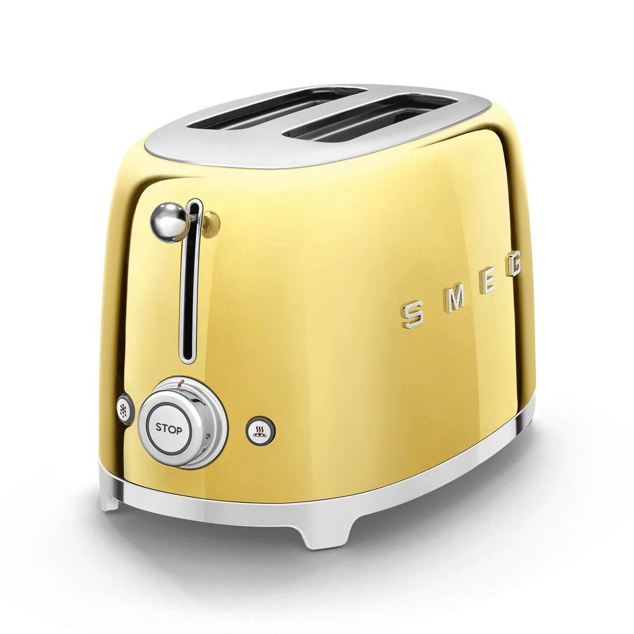 SMEG 2-Slice Toaster | Gold