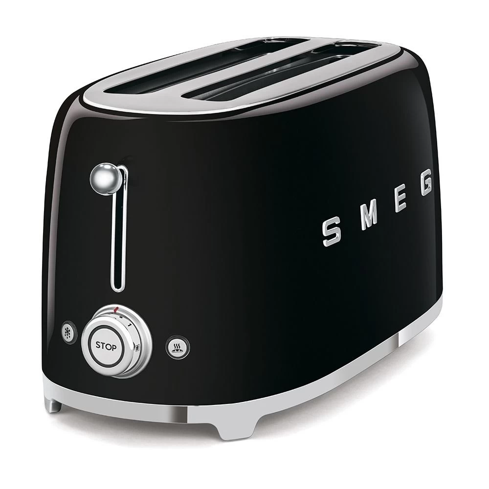 SMEG 4-Slice Toaster | Black - Image 3