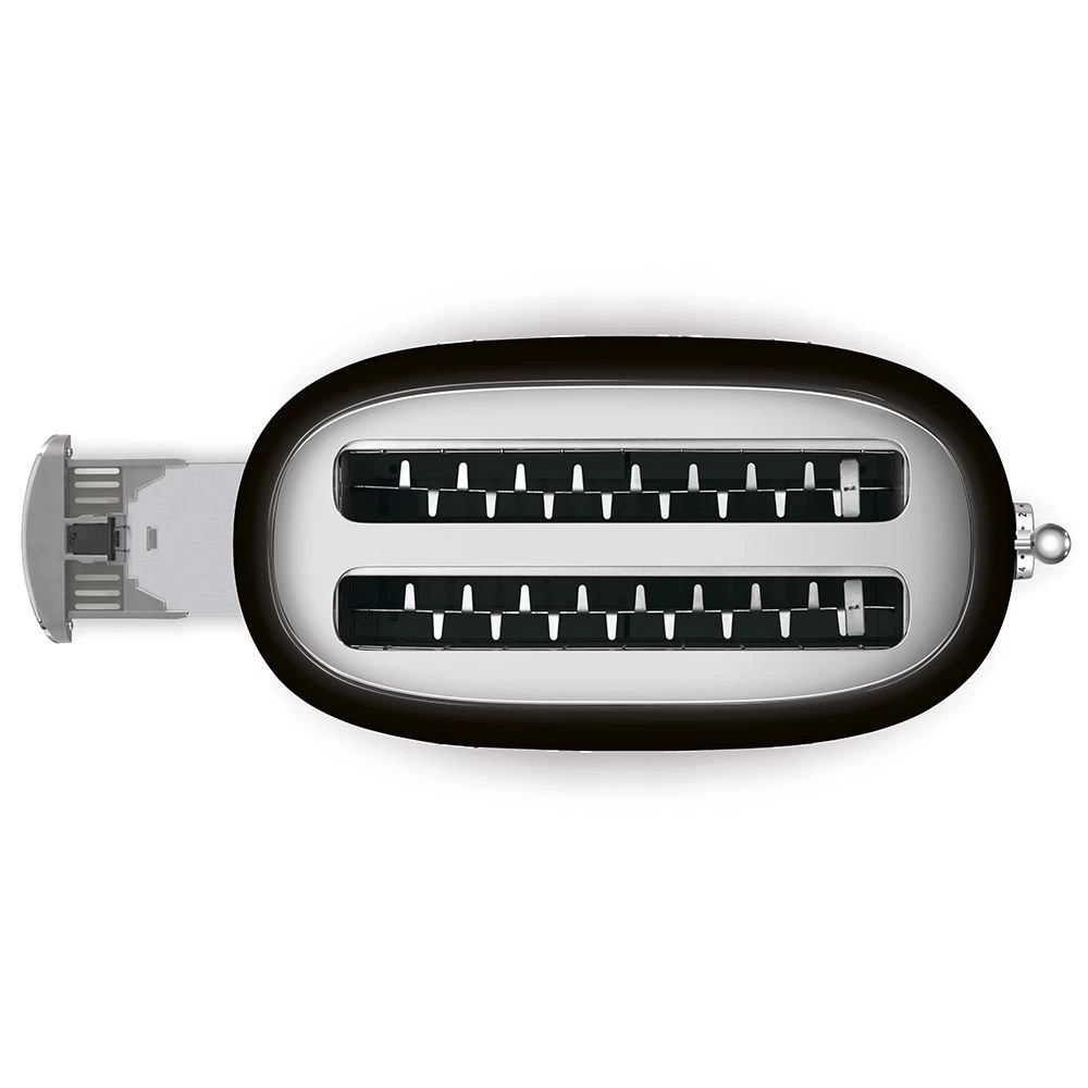 SMEG 4-Slice Toaster | Black - Image 2