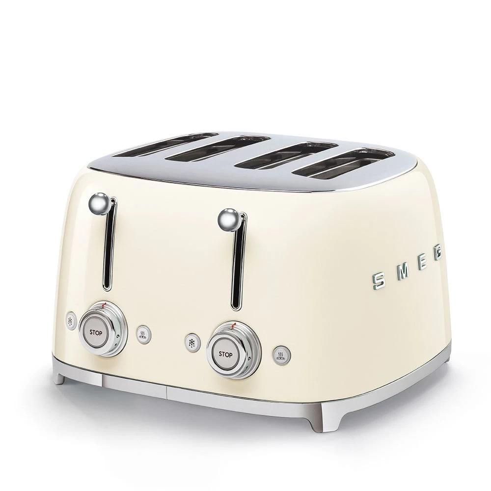 SMEG 4-Slot Toaster | Cream