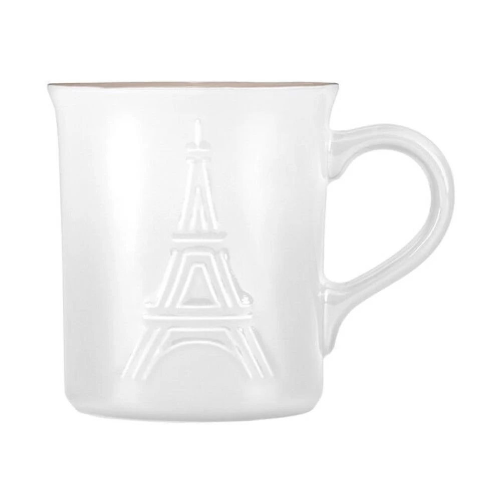 Le Creuset 14oz Mug Eiffel Tower Collection | White - Image 2